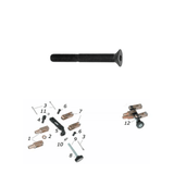 M6 x 60 Countersunk Screw Brake Equalizer System Shifter Go Kart