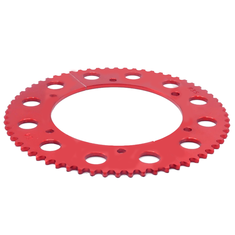 35-Split-Sprocket-Go-Kart-Red-Anodized