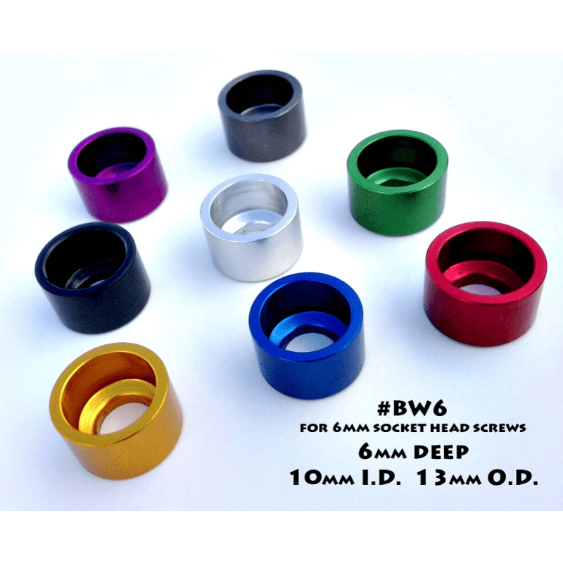 Aluminum "Barrel" Washers