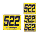 Custom Name Plate Graphics - Colorado Karting Tour