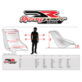 IMAF F6 DR Kart Seat Sizing Chart Metric PointKarting.com