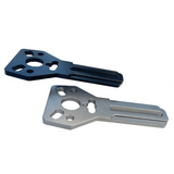 Kart-Master-Steering-Wheel-Data-Bracket-Flat-Aluminum