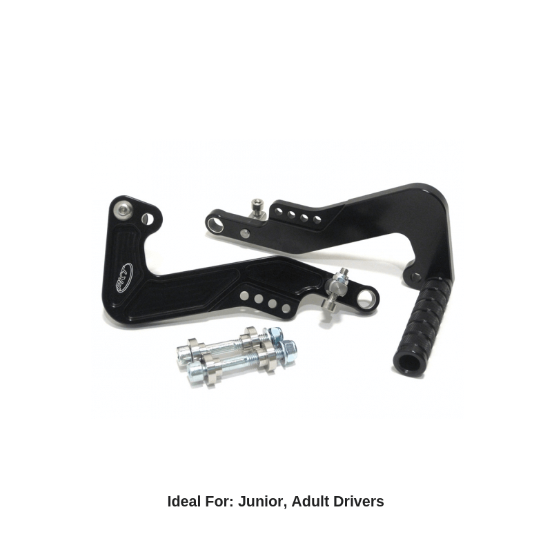 go kart pedale PKT Billet Aluminum Pedals (Set) offering safety and reliability Rain Suit Size:XL 18