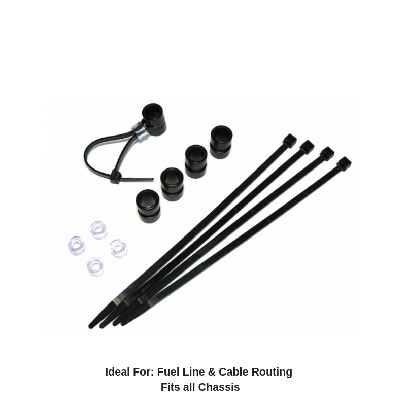 PKT Fuel Line Support Kit Go Kart Fuel System Accessories Point Karting