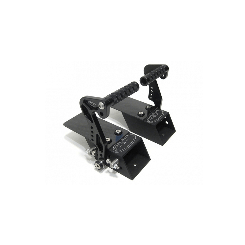 kart pedals PKT Carbon Fiber Pedal Adapter Kits--Billet Pedals