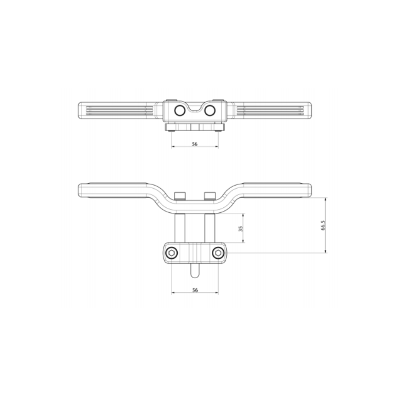Righetti Adjustable Foot Rest