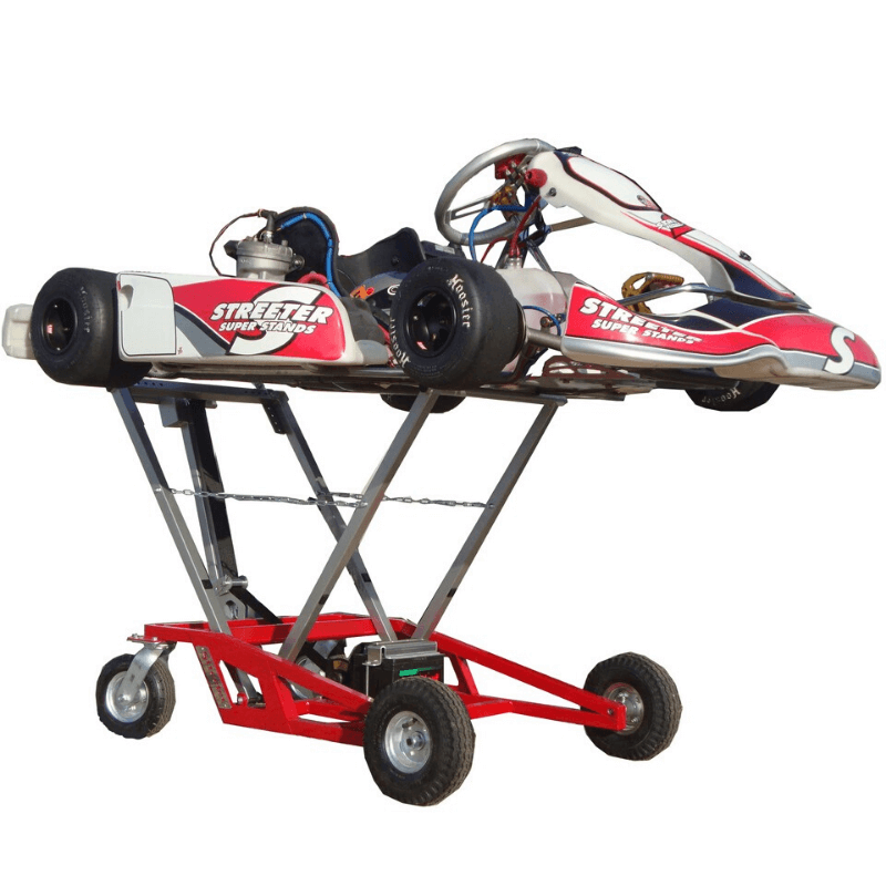 Streeter Super-Lift Stand  Electric Go Kart Stands and