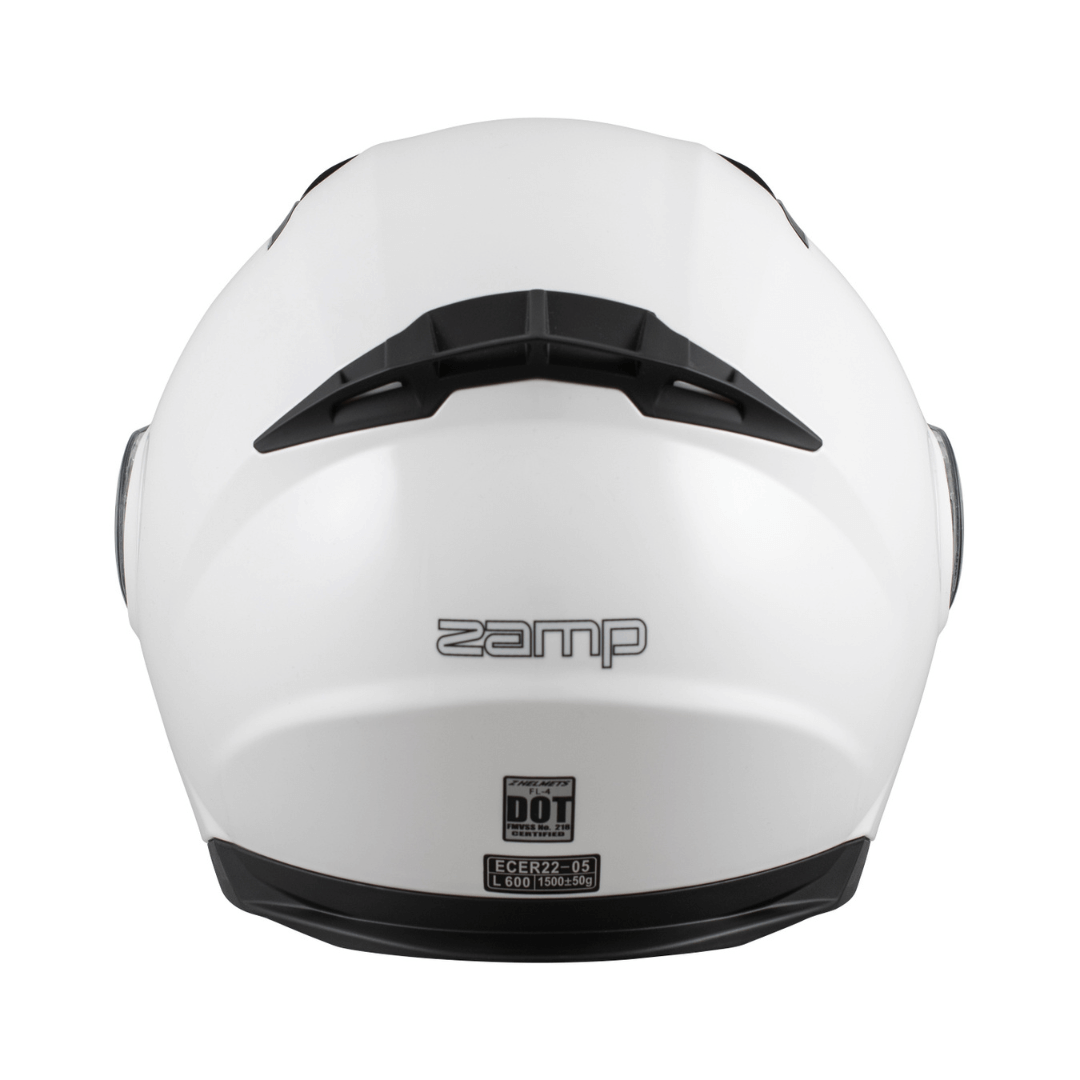Zamp-FL-4Solid-Motorcycle-Helmet-Matte-Gray