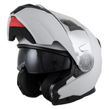 Zamp-FL-4Solid-Motorcycle-Helmet-Solid-White