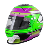 Zamp-RZ-70E-Motorcycle-Helmet-Green-Purple-Graphic