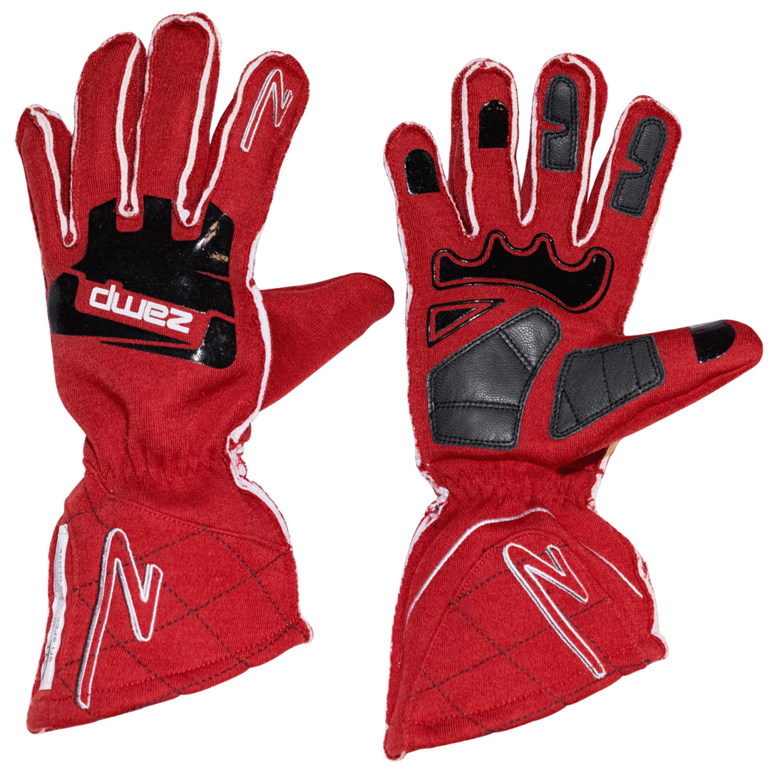 Zamp-ZR-50-Race-Gloves-Red