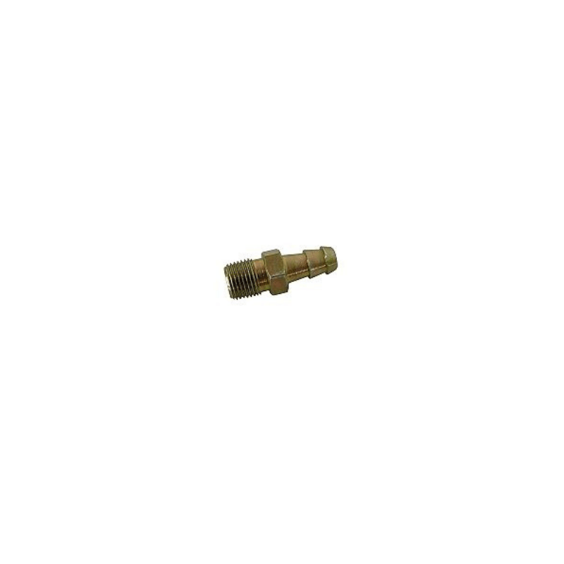 1/8" Threaded Brass Fuel Line Fitting For 1/4" Fuel Lines