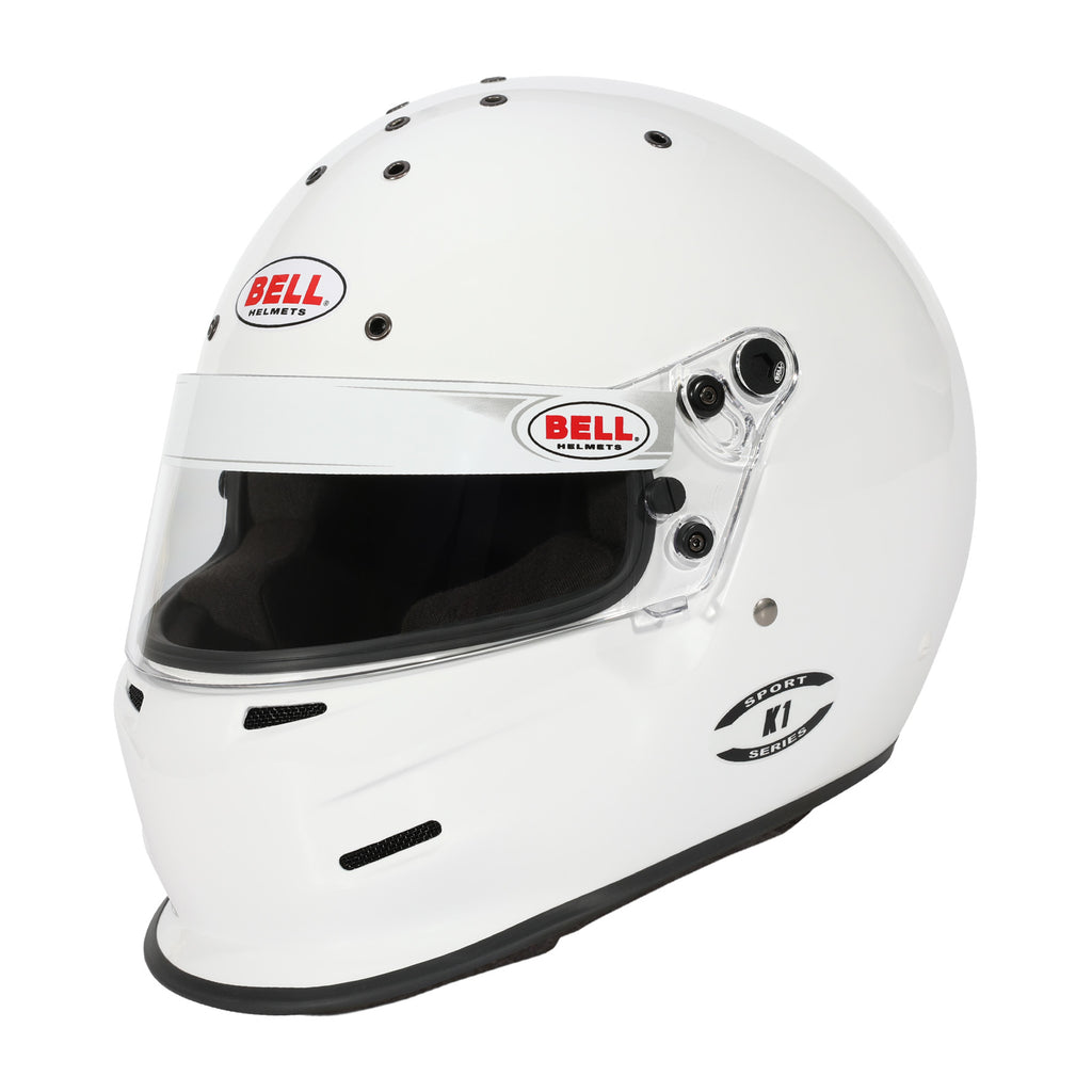 Bell K1 SPORT Multi-Use Kart | Auto Racing Helmet - Snell SA2025, Snell SA2025 | White