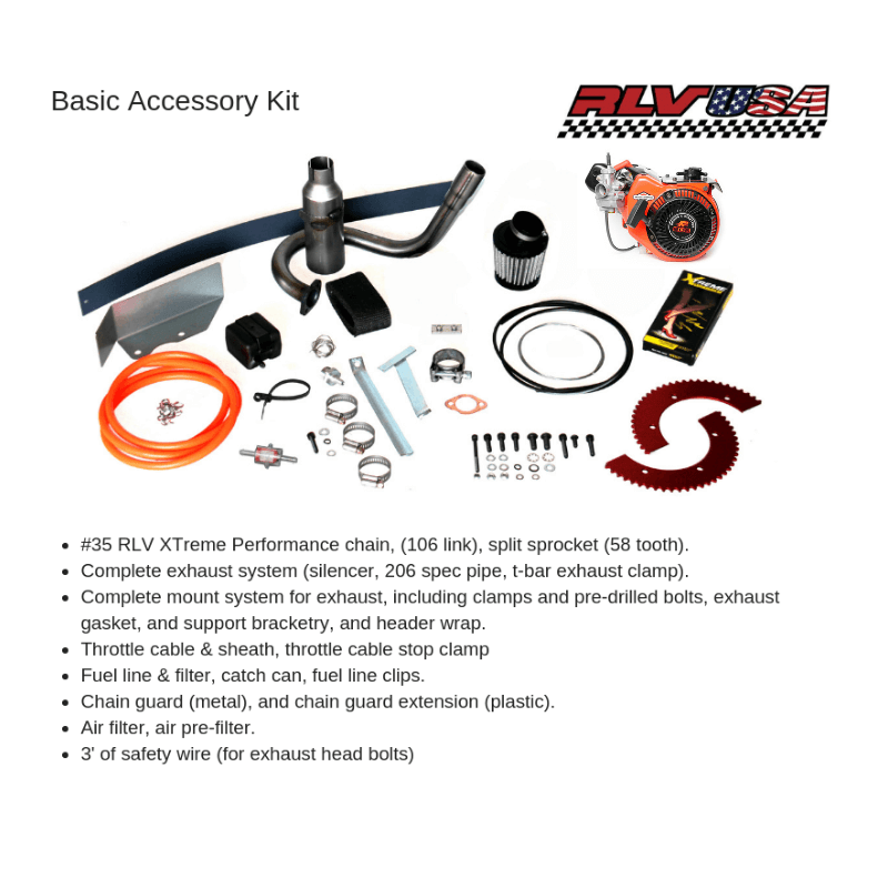 LO206 Complete kit accessories