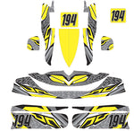 Custom Kart Sticker Kit