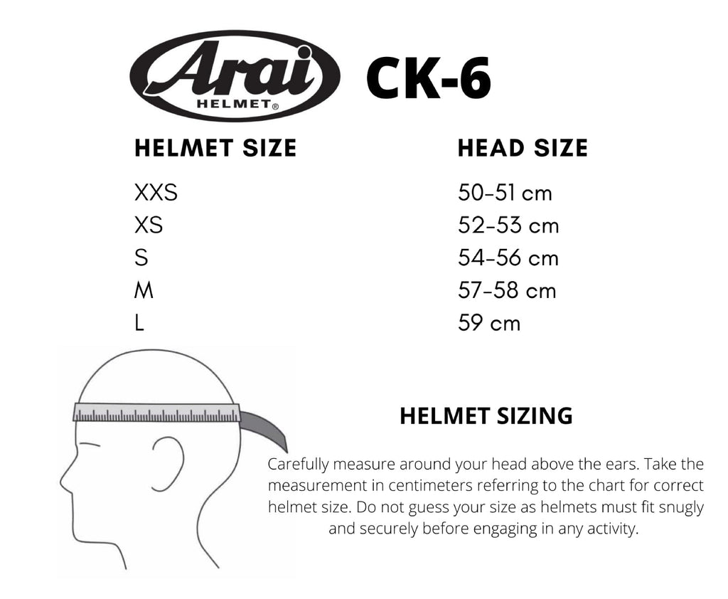 Arai CK-6 CMR Youth Karting Helmet, Medium