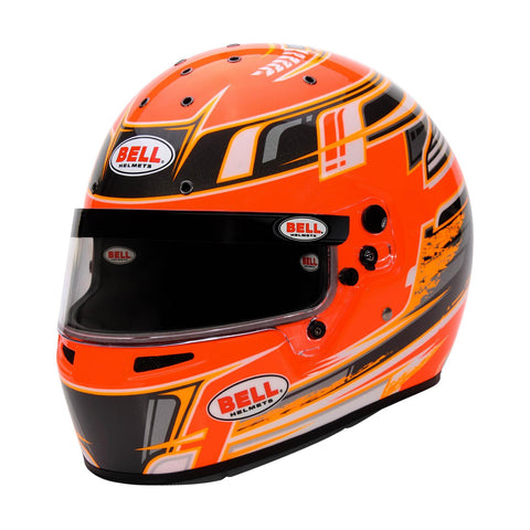 Bell KC7-CMR Champion Orange Kart Helmet
