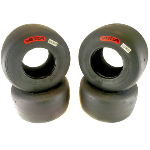 point-karting-vega-red-tire-set