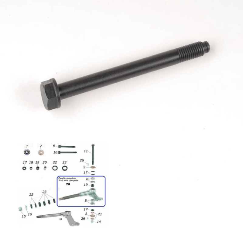 8mm Spindle KingPin VEN05 CRG CKR Racing Kart