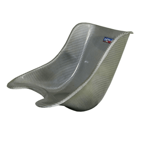 IMAF F6 Go Kart Racing Seat Silver Weave Seat