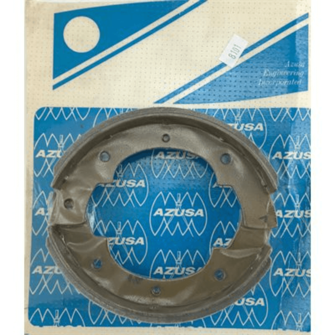 Azusa (new)-6" Brake Shoes (1 Pair)-AE8101