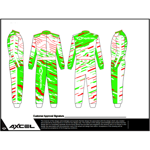 Axcel-Kart-Suit-Torino-Green-Red-White