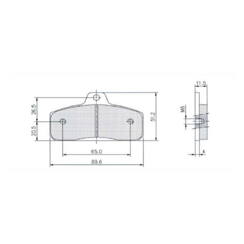 Biesse_Kart_Brake_Pads_Diagram_Technical