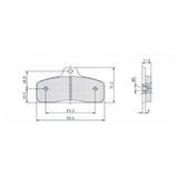 Biesse_Kart_Brake_Pads_Diagram_Technical