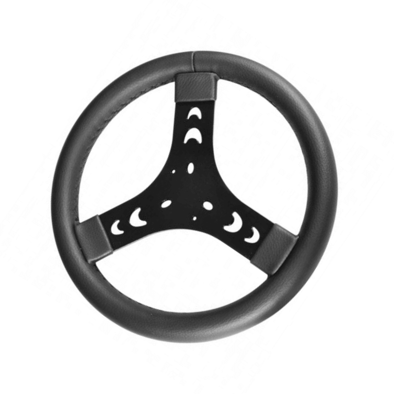 CKR Puffo Kid Kart Leather Steering Wheel 270mm CKR Halibut CRG Racing Kart