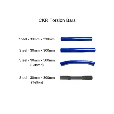 Go Kart Torsion Bars CKR CRG Zanardi Steel and Teflon PointKarting.com