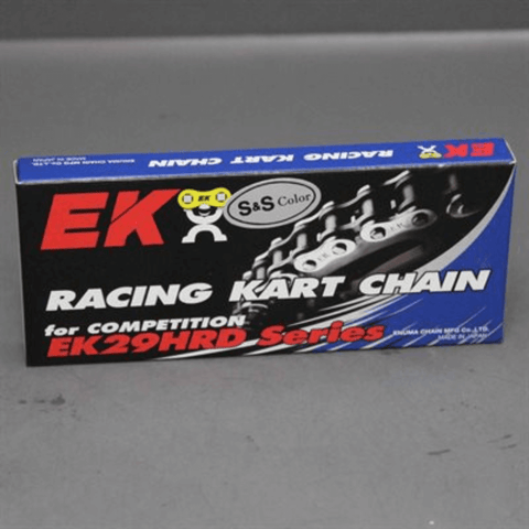 EK #219 Silver Pro Kart Chain - 10 FT-DAEK21910FTS