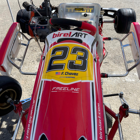 Kart Freeline Inclinado Soporte Motor Perforado Para X30 Y Kart Freeline Inclinado Soporte Motor Perforado Para X30 Y