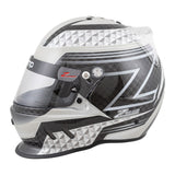 H775C15 Zamp RZ-65D  SNELL SA2020 Helmet Carbon Black Grey