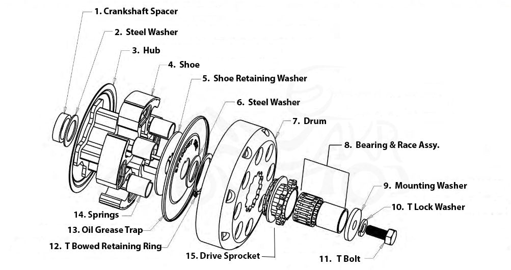 Hilliard Inferno Fire Clutch Drum