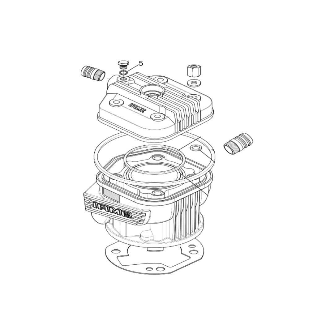B-25845-Head & cylinder-005-temp-gauge-plug-gasket