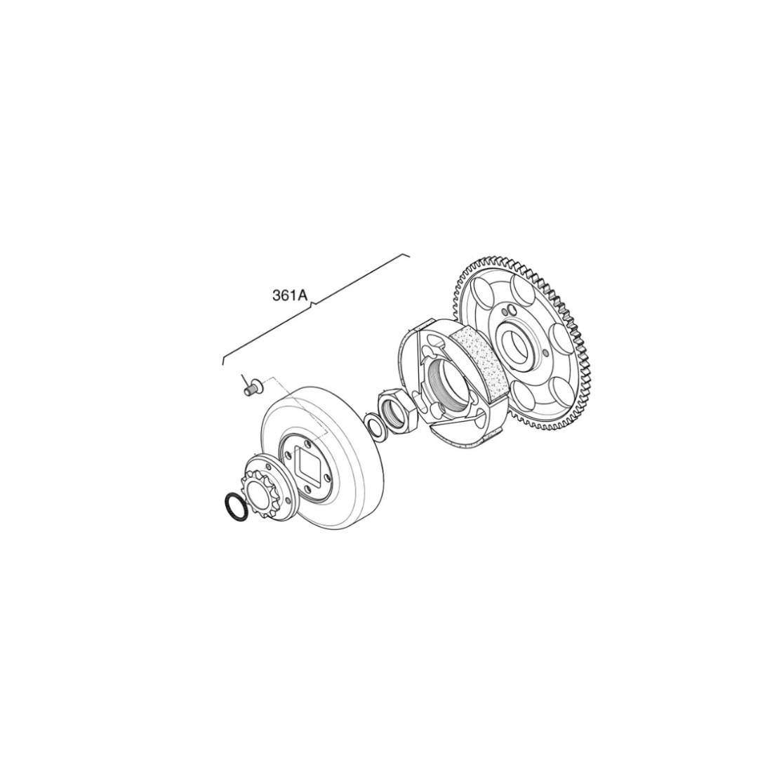 X30125841-C12-Clutch-Group-ka-100-clutch-assembly-12-sprocket