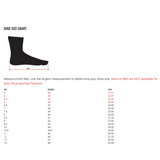 K1 Rain Boot Shoe Sizing Guide