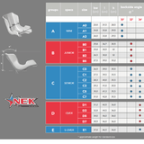 NEK Seat Sizing Chart NEK Modulate Seats Racing Products