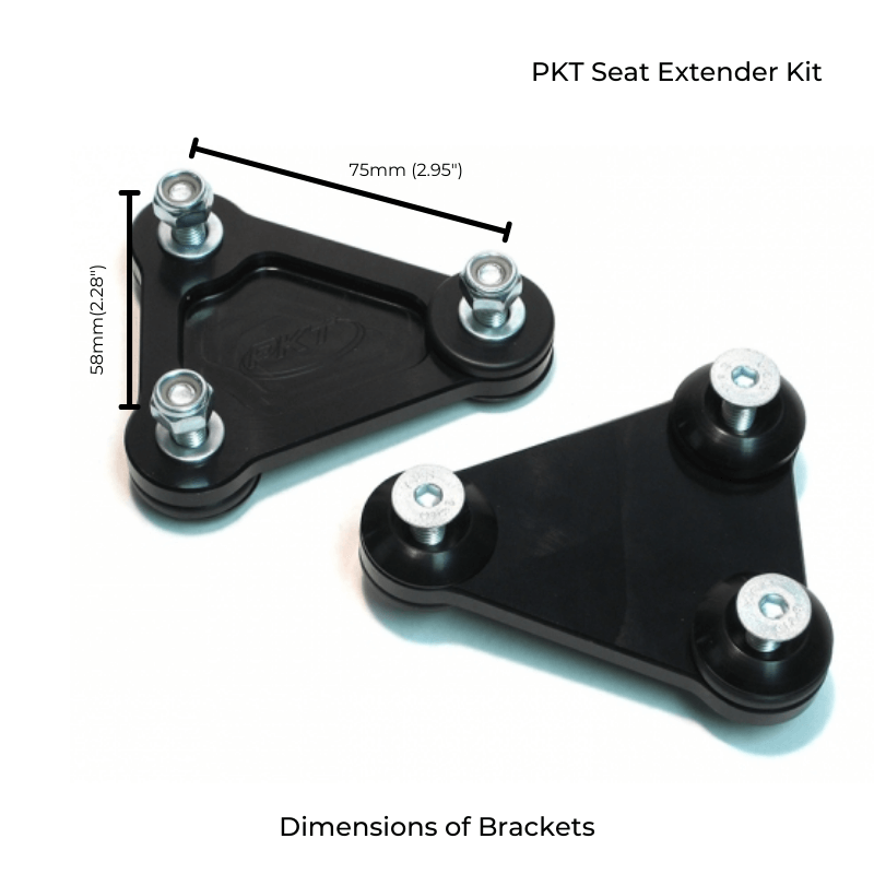 Pkt Kit PKT Kart Seat Extender Kit | Go Kart Seat Mounting Kits and Hardware ...