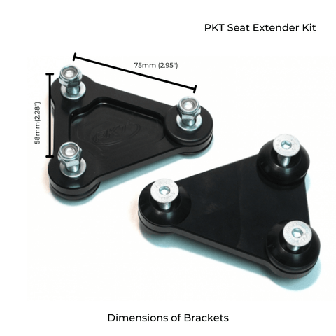 PKT Billet Aluminum Kart Pedals (Set)