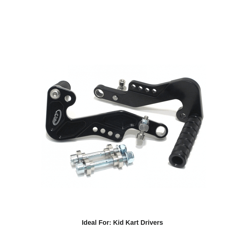 PKT Billet Aluminum Go Kart Pedals