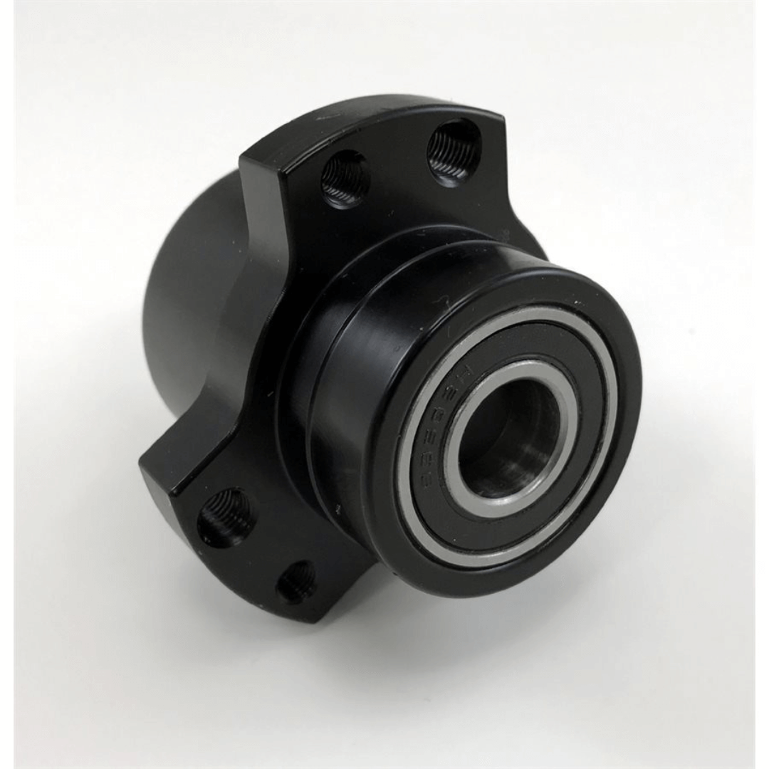 TARGET-5 / 8"-3 / 4" Front Wheel Hub, Black (w / Hardware)-PREF34B