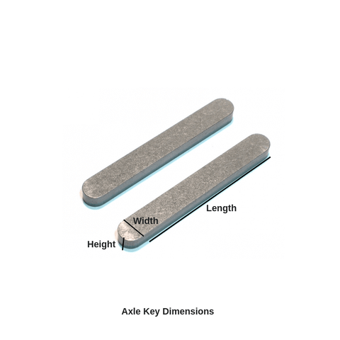 Axle Keyways | Shop Go Kart Keyways | Point Karting