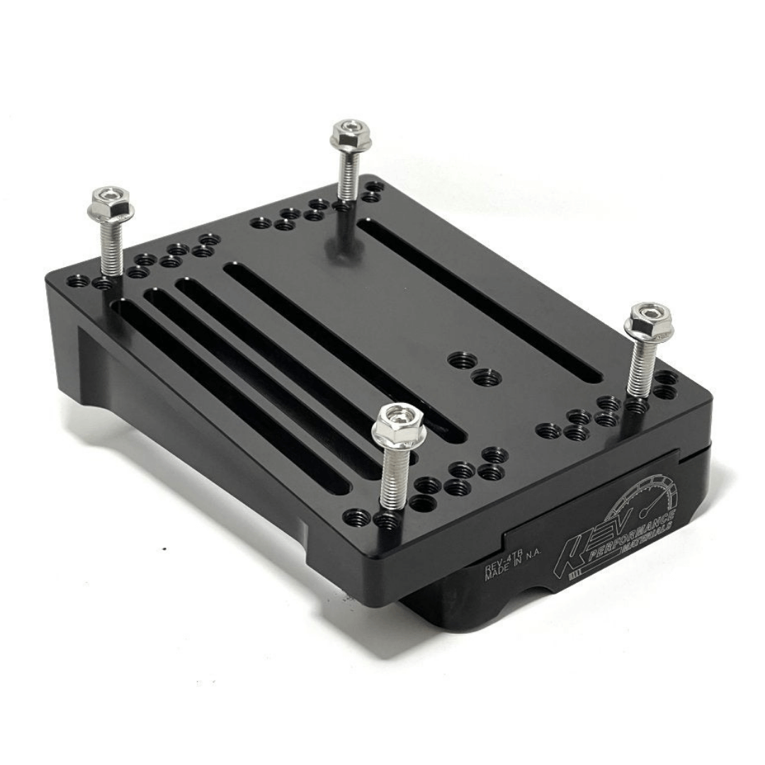 REV 4T 8 Degree Sliding Engine Mount Go Kart Motor Mounts Point Karting