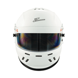 Zamp-RZ-37Y-Helmet-Zamp-Solid-White-Front