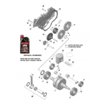 635850 | 9 | Water Pump Gear | Rotex