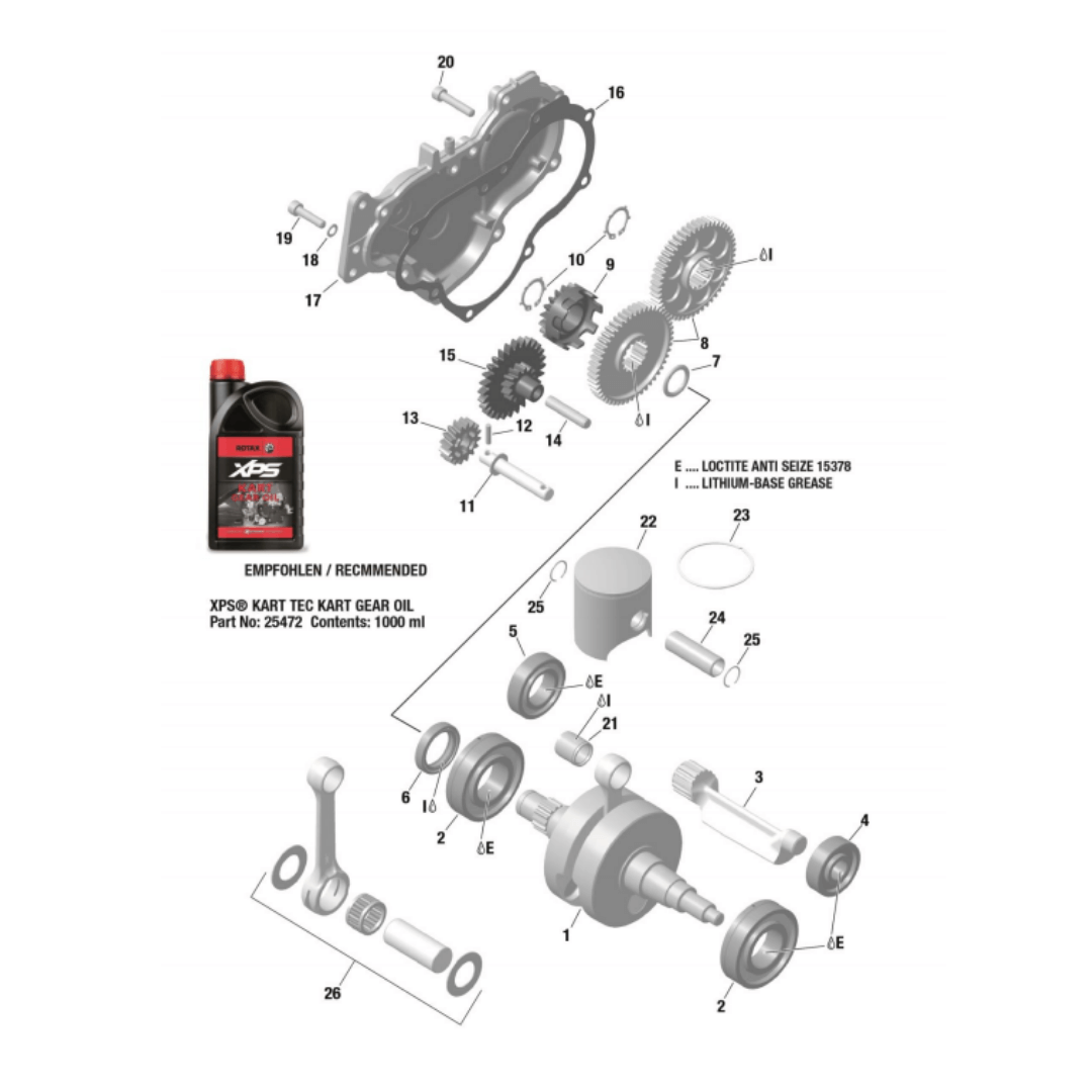 Rotax Balance Drive Components | Rotax Max Engine Parts | Point Karting