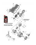 685011 | 26 | Rotax Crankshaft Repair Kit | Rotax