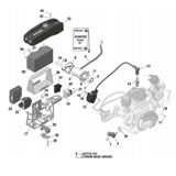 201900 23 | RUBBER PAD ROTAX