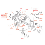 Rotax Max Crankcase Assembly Diagram